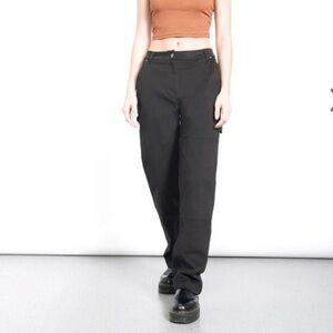 Wildfang Black Cargo Utility Pants